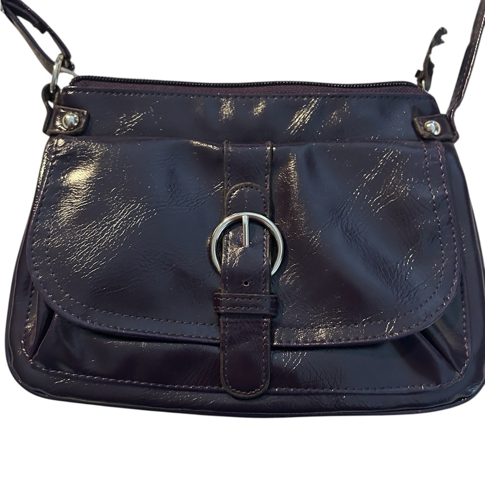 Chic Purple Crossbody Bag